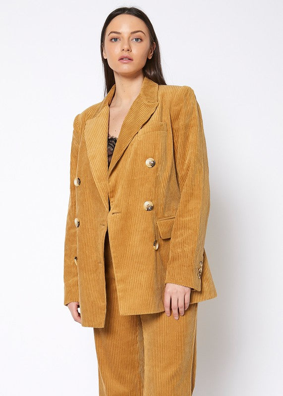 Heaven You Are In Corduroy Blazer
