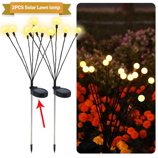 Solar LED Lights Garden Decoration