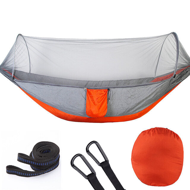 Campers Quick Opening Hammock With Mosquito Net