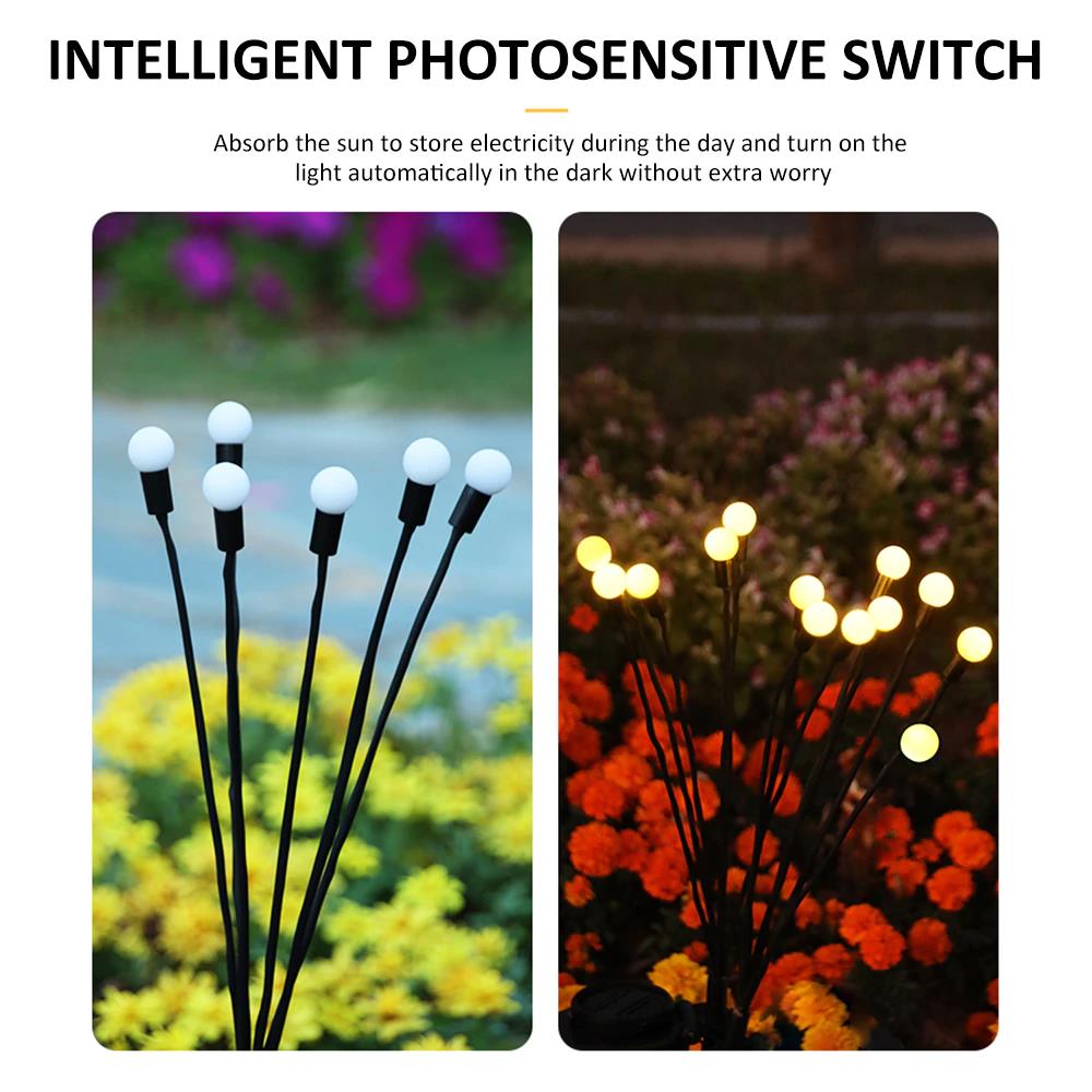 Solar LED Lights Garden Decoration