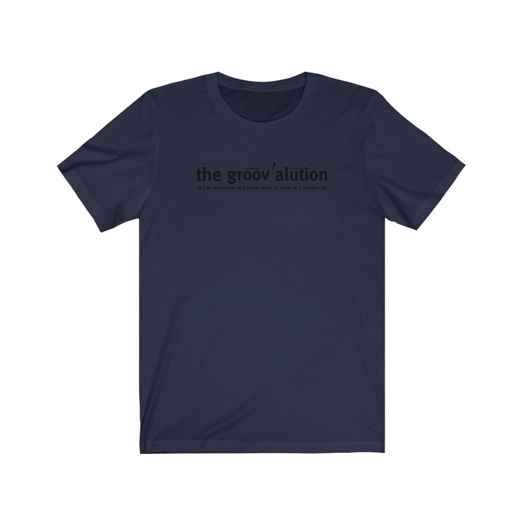 Unisex The Groovalution Short Sleeve Tee