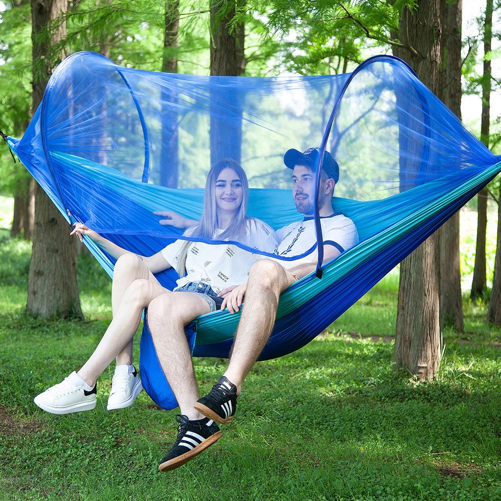 Campers Quick Opening Hammock With Mosquito Net