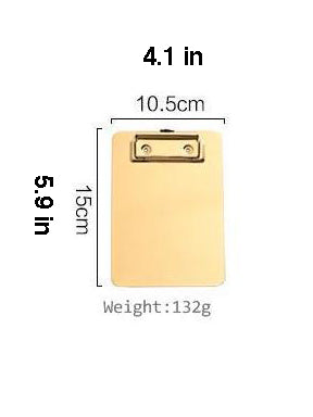 Go For Gold: Golden Groovalutionary Clipboard