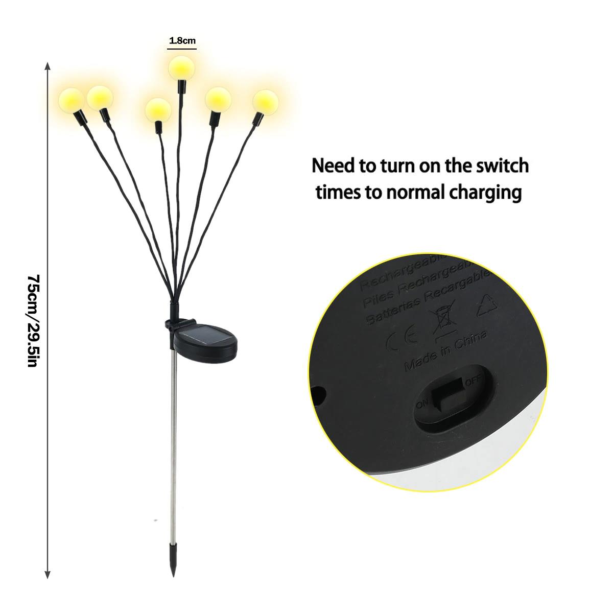 Solar LED Lights Garden Decoration