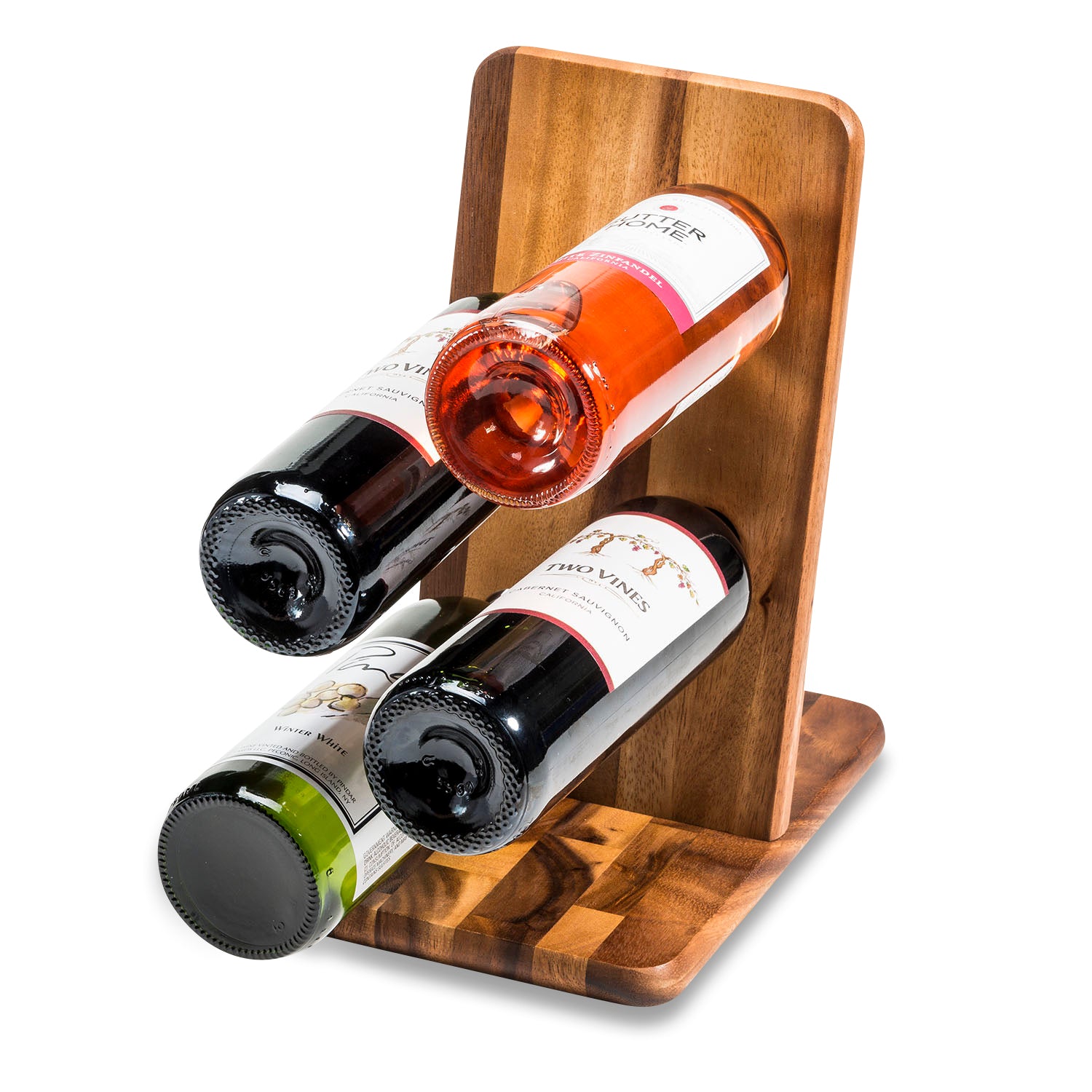 Suspended Wine Bottle Display