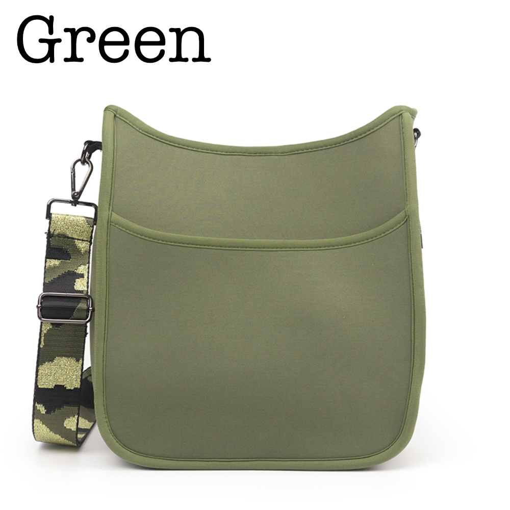 Neoprene Messenger Bag