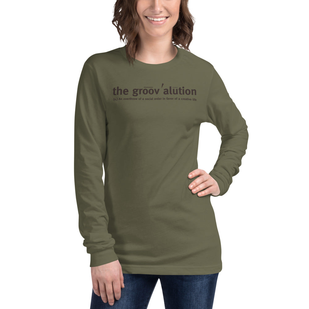 The Groovalution Unisex Long Sleeve