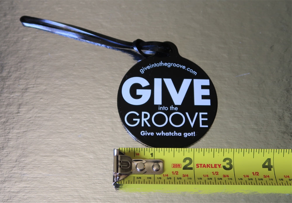 Give Into The Groove Luggage Tag