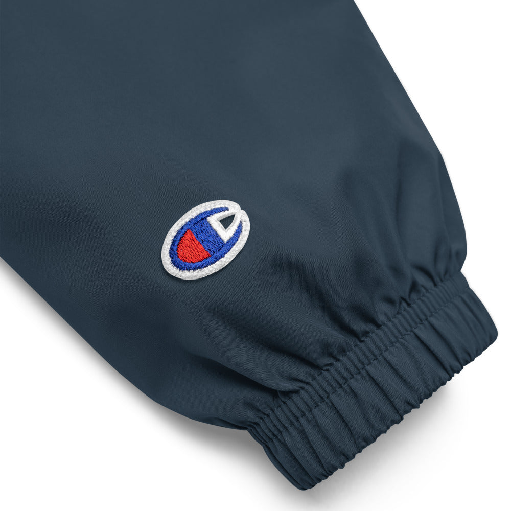 The Groovalution Embroidered Champion Packable Jacket