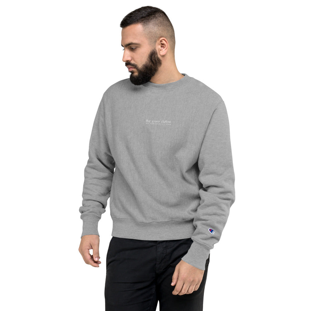 The Groovalution Embroidered Champion Sweatshirt