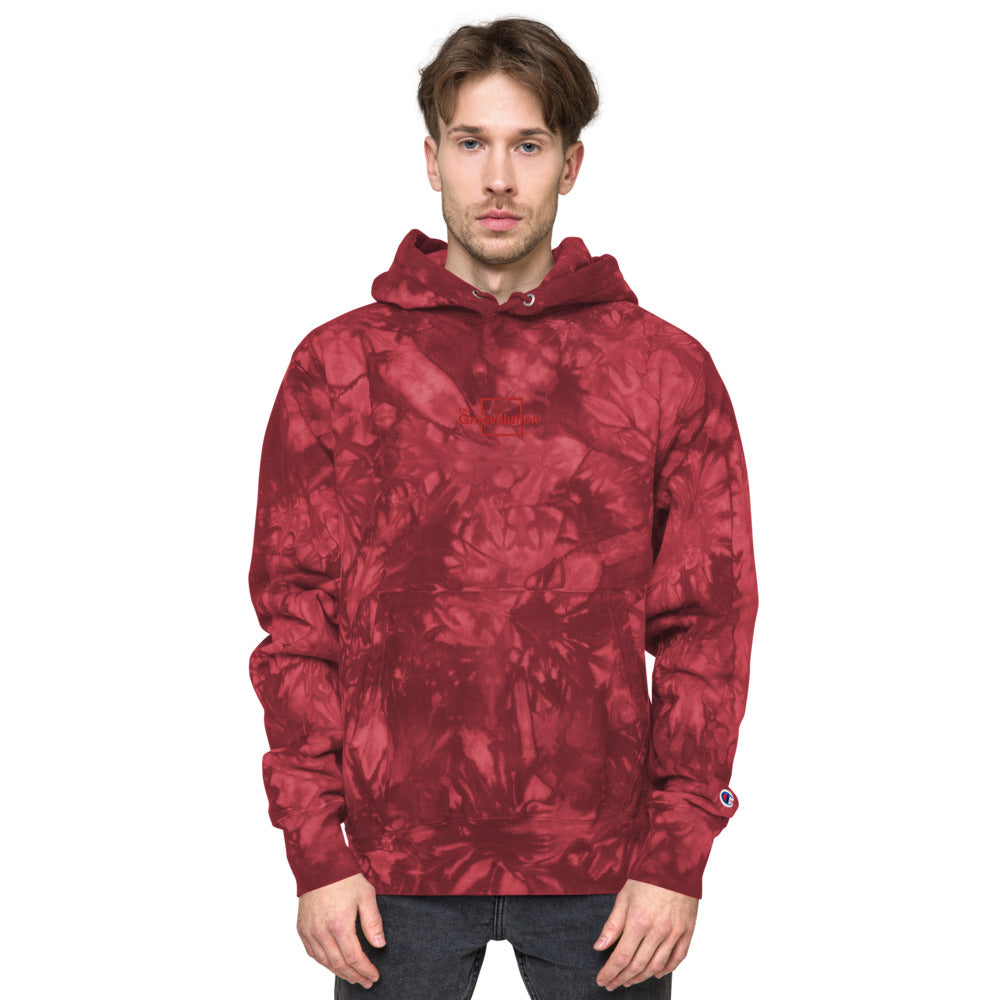 The Groovalution Unisex Champion Tie-Dye Hoodie