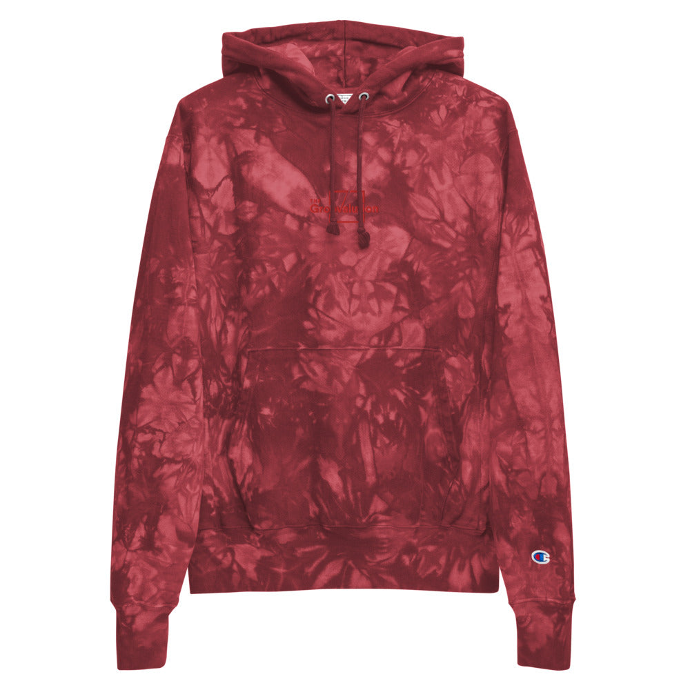 The Groovalution Unisex Champion Tie-Dye Hoodie