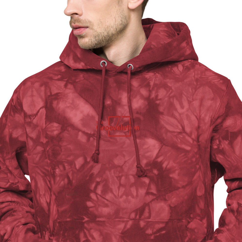 The Groovalution Unisex Champion Tie-Dye Hoodie