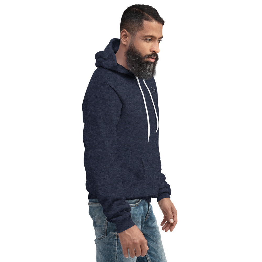 Yoga Quitter Unisex Fleece Hoodie