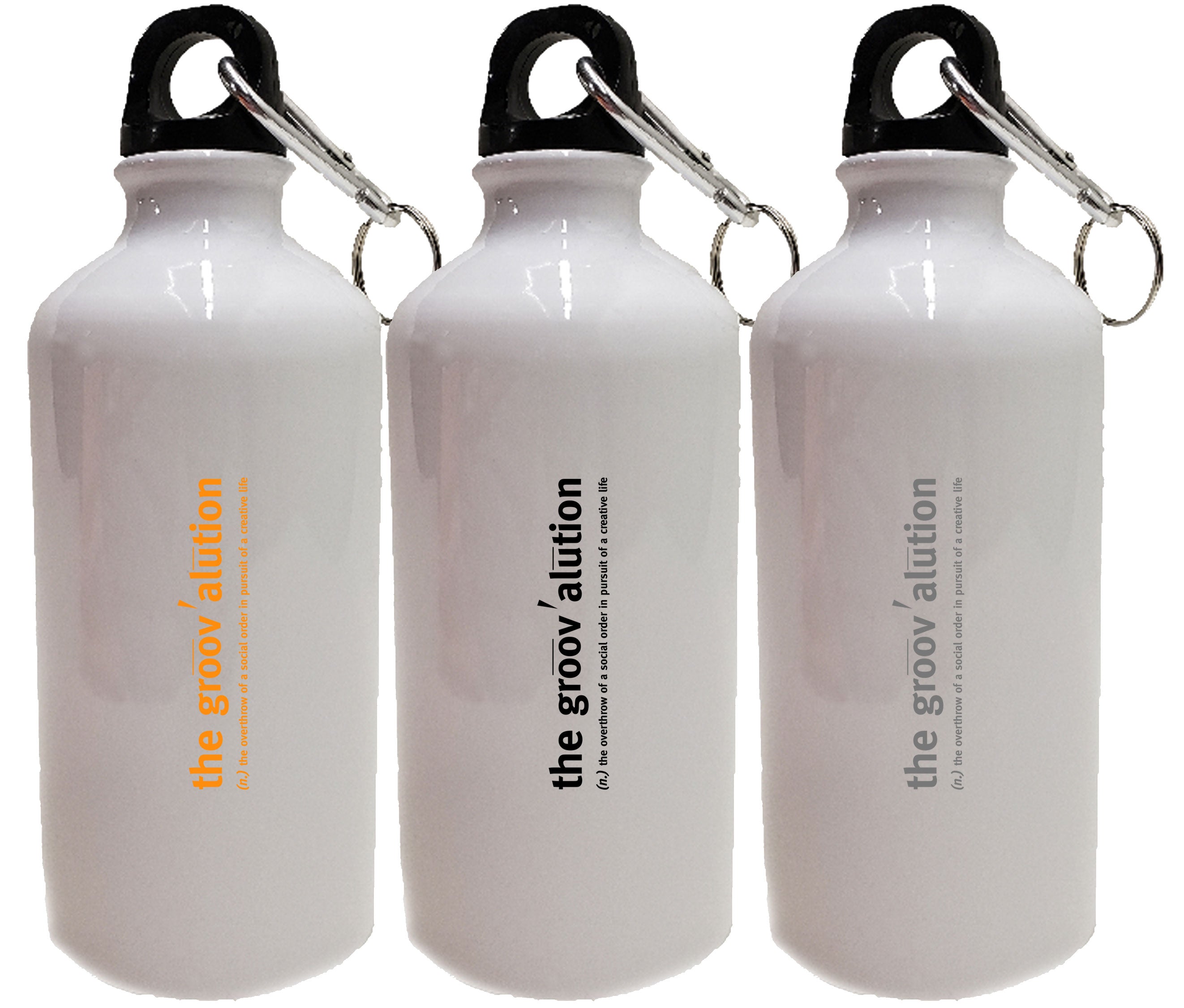 The Groovalution Travel Bottle (dishwasher safe)