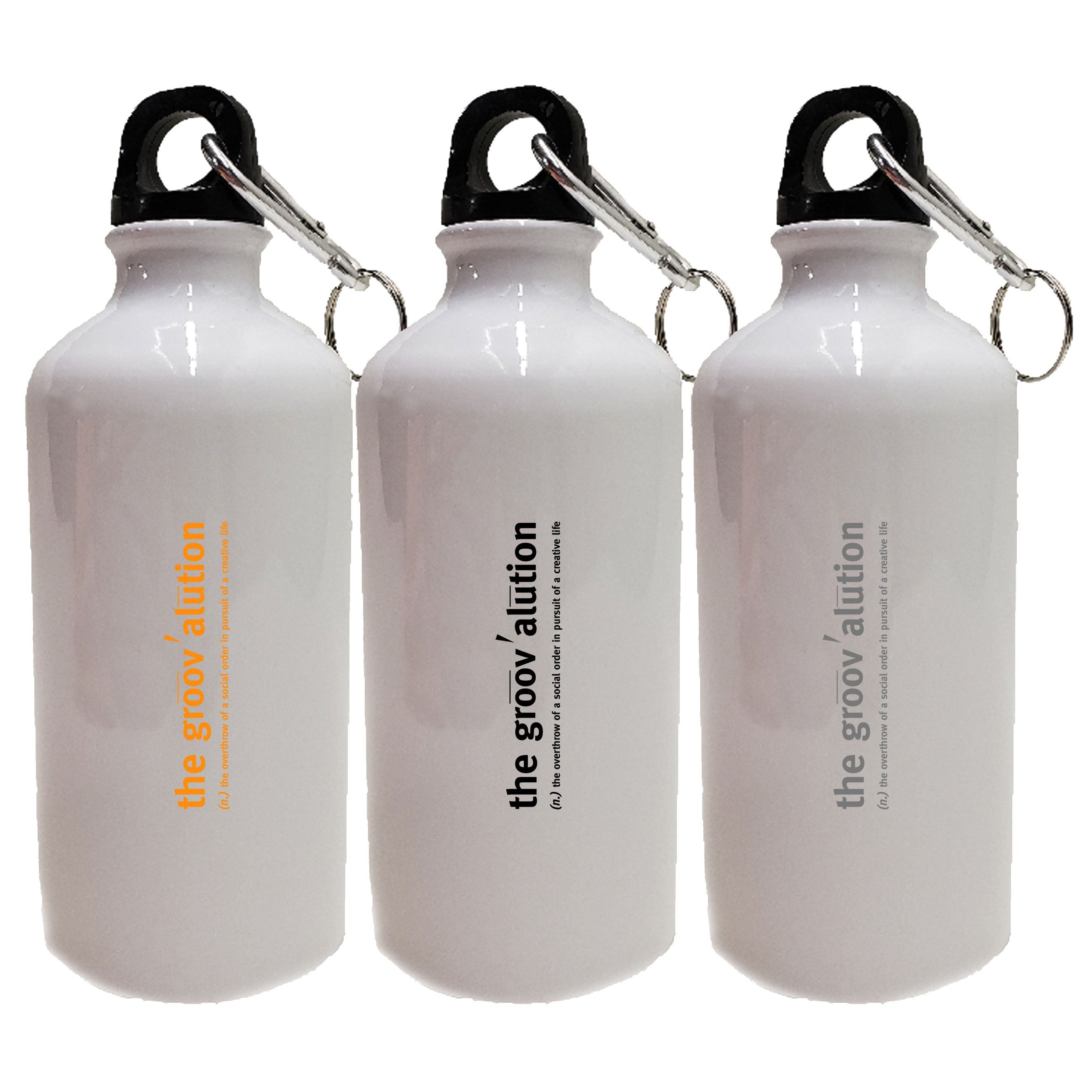 The Groovalution Travel Bottle (dishwasher safe)