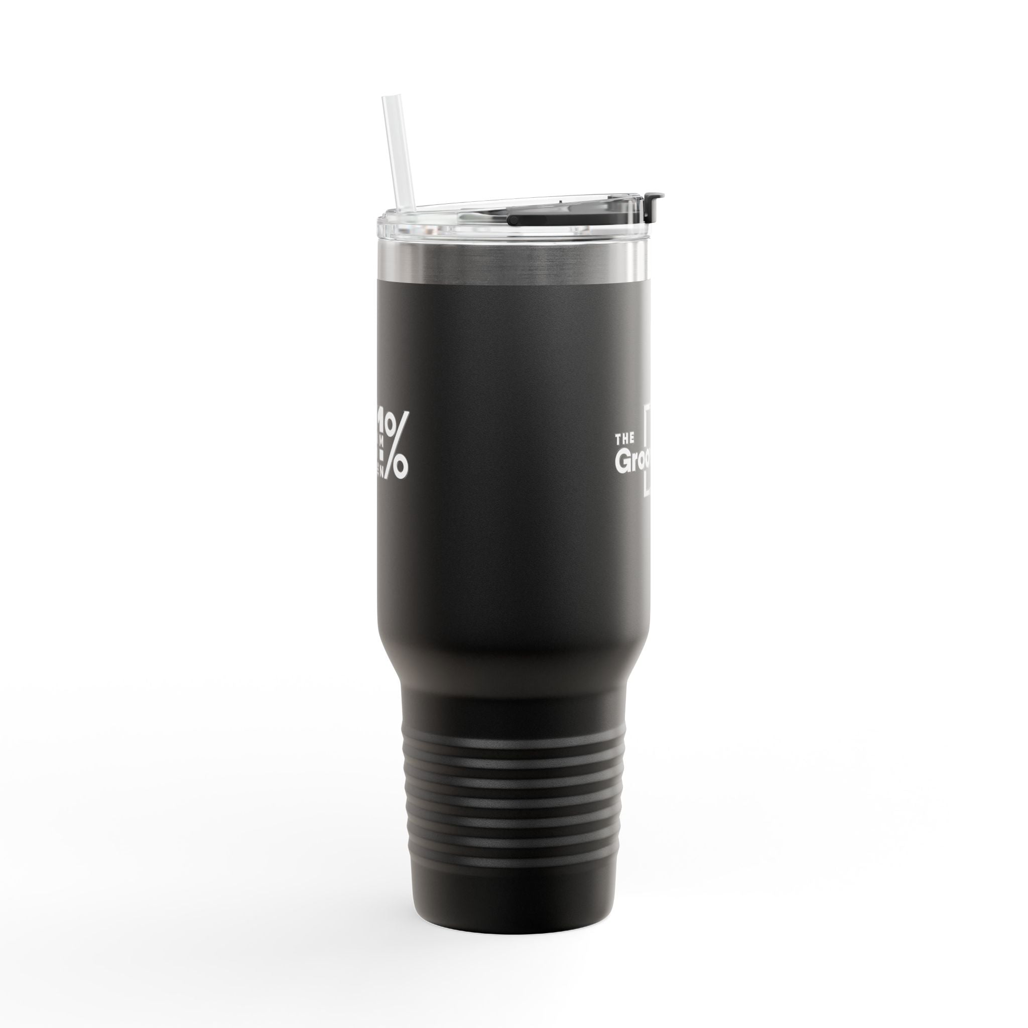 The Groovalution Insulated Travel Mug - Black