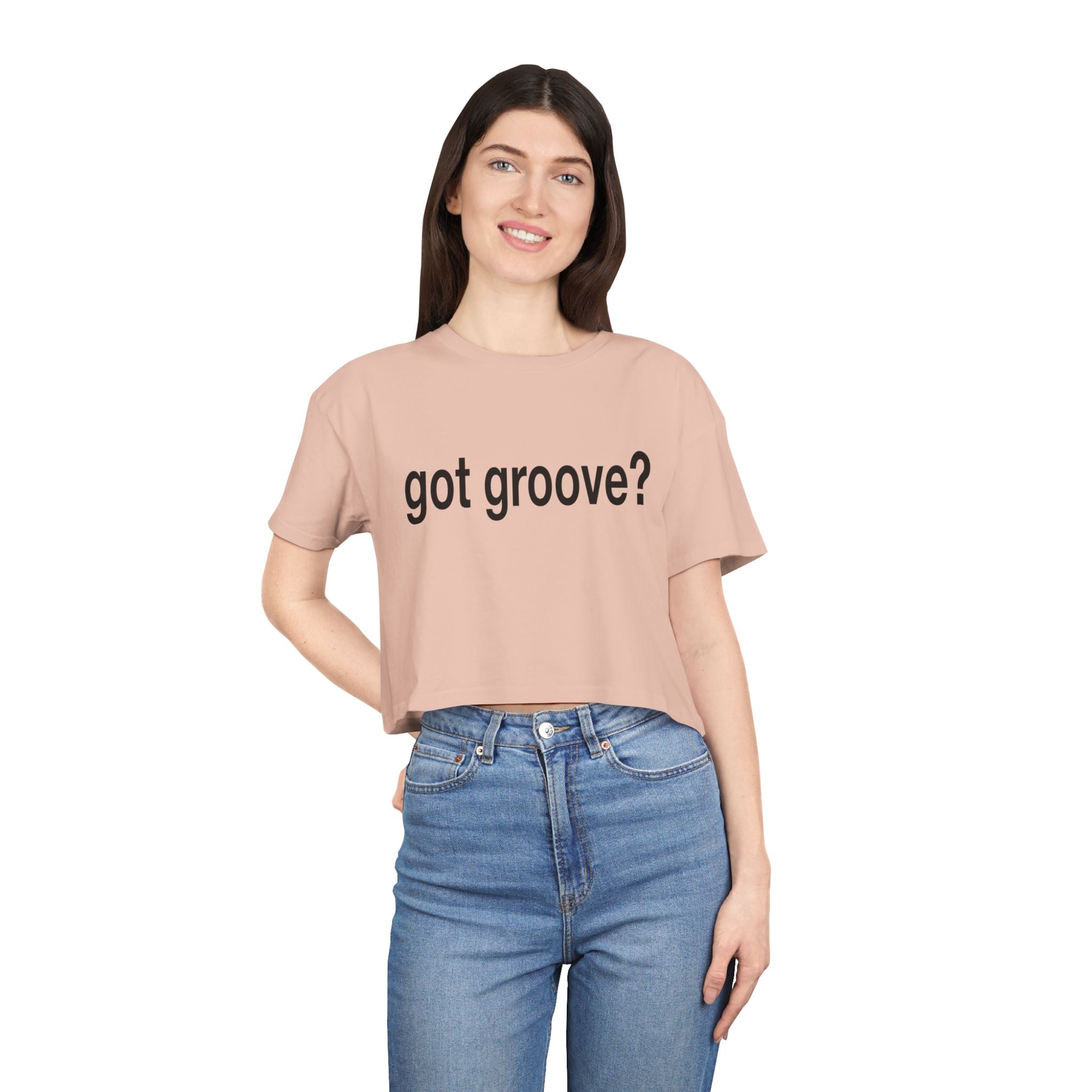 Got Groove? Women’s Crop Tee