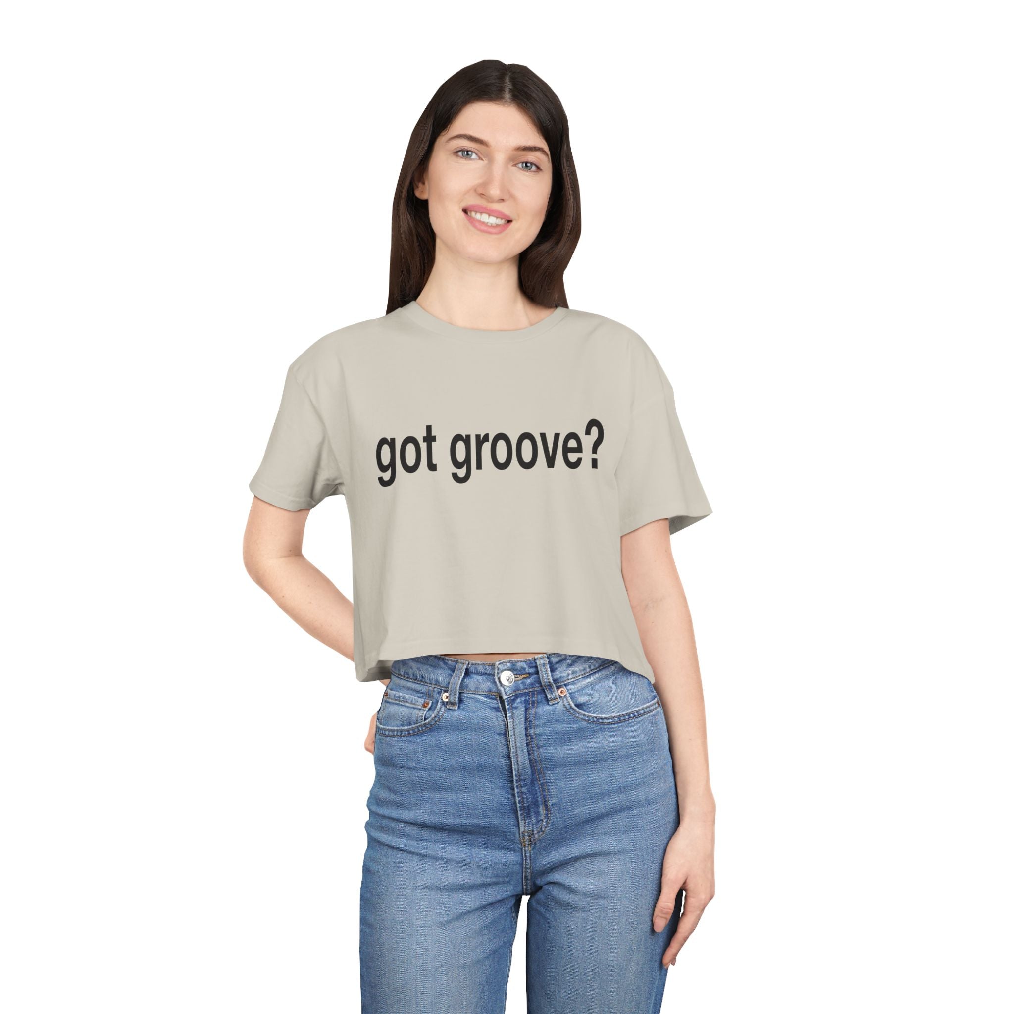 Got Groove? Women’s Crop Tee