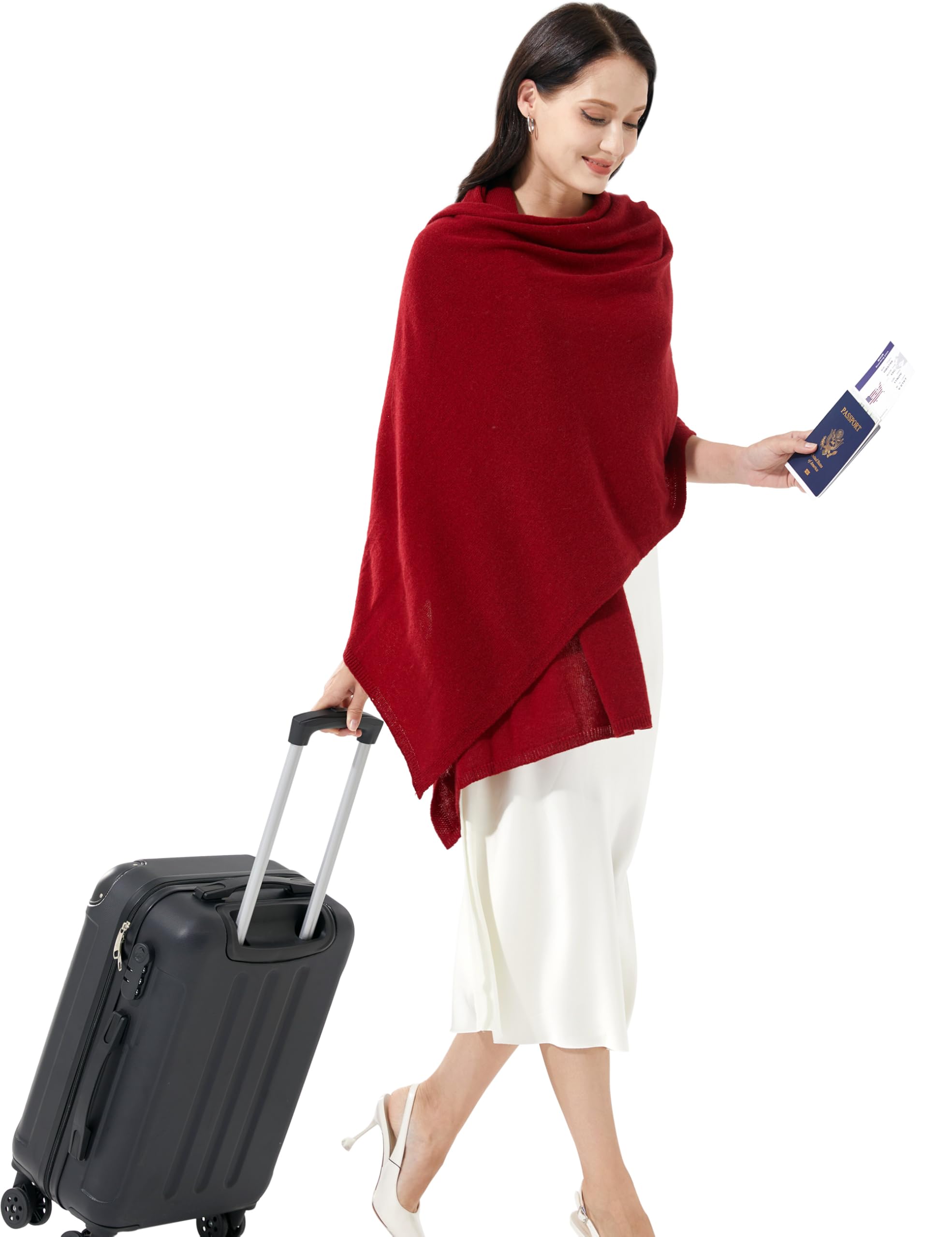 100% Cashmere Wrap Shawl Scarf