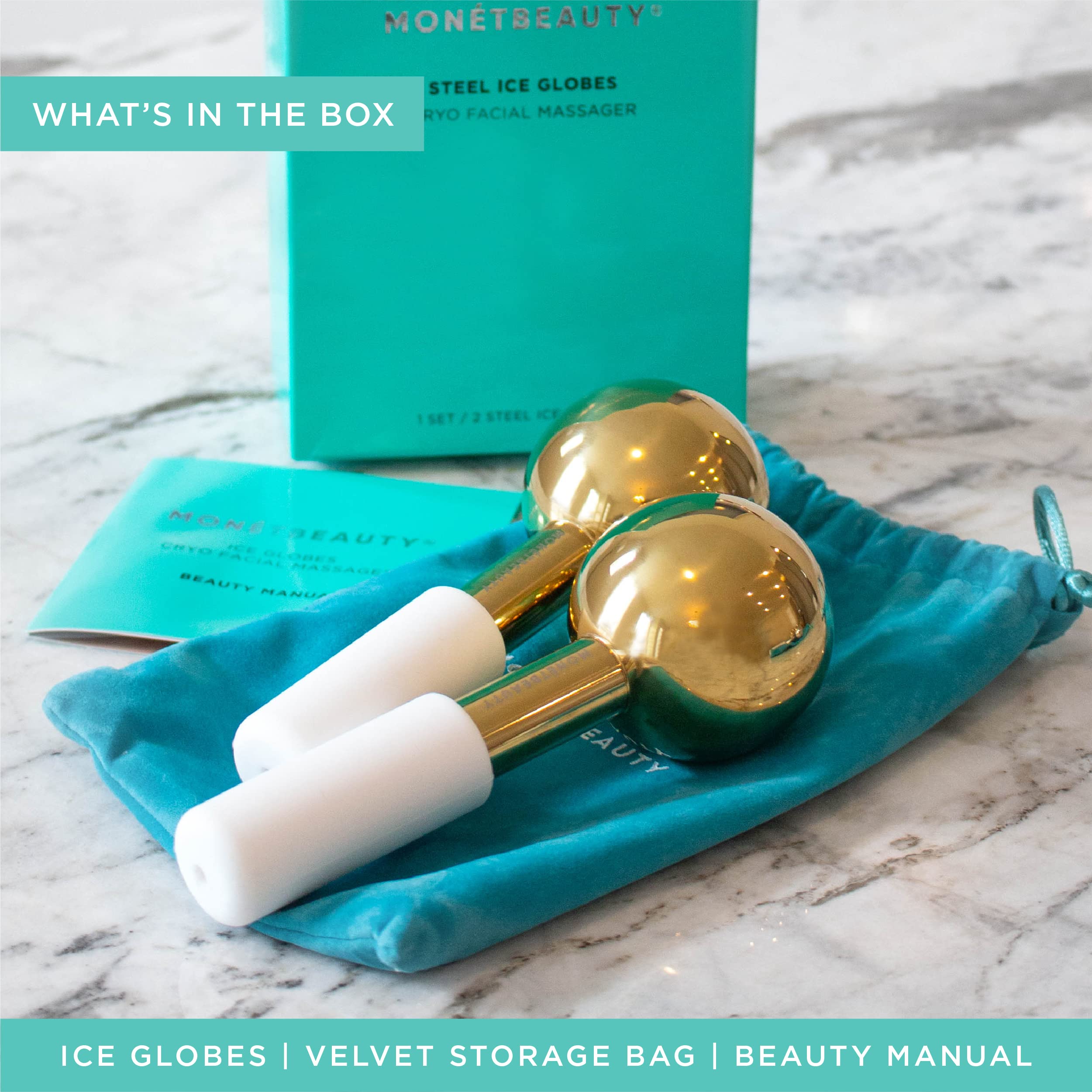 Stainless Steel Facial Ice Globes