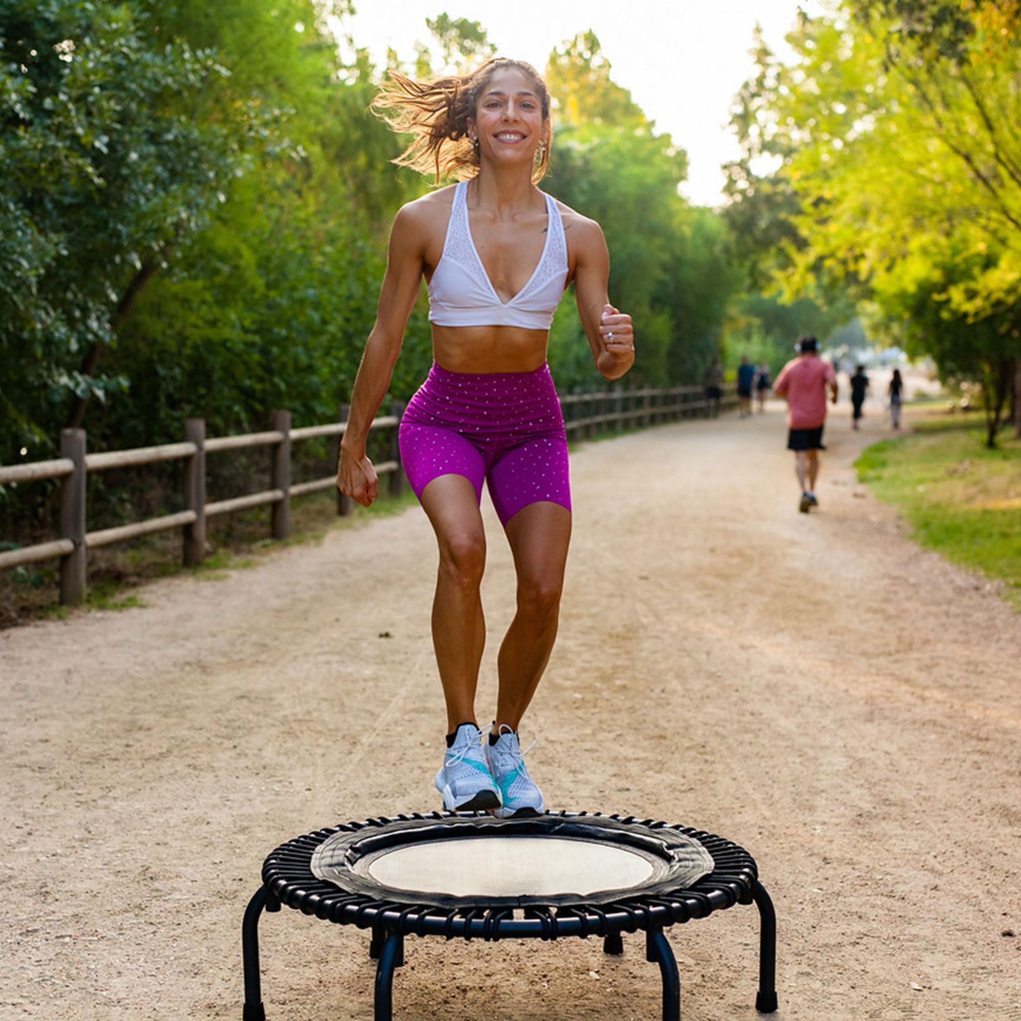 JumpSport 350 PRO Steel-Frame Rebounder Fitness Trampoline