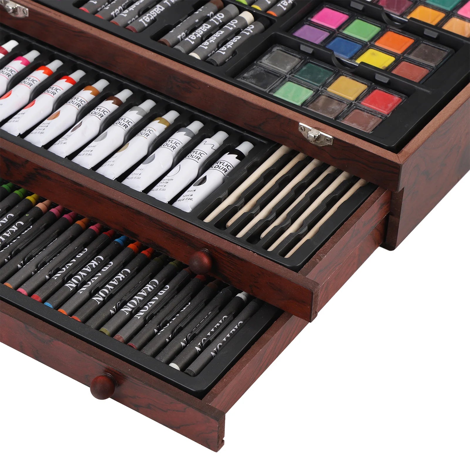 Deluxe Wooden Art Set - 142 Pieces