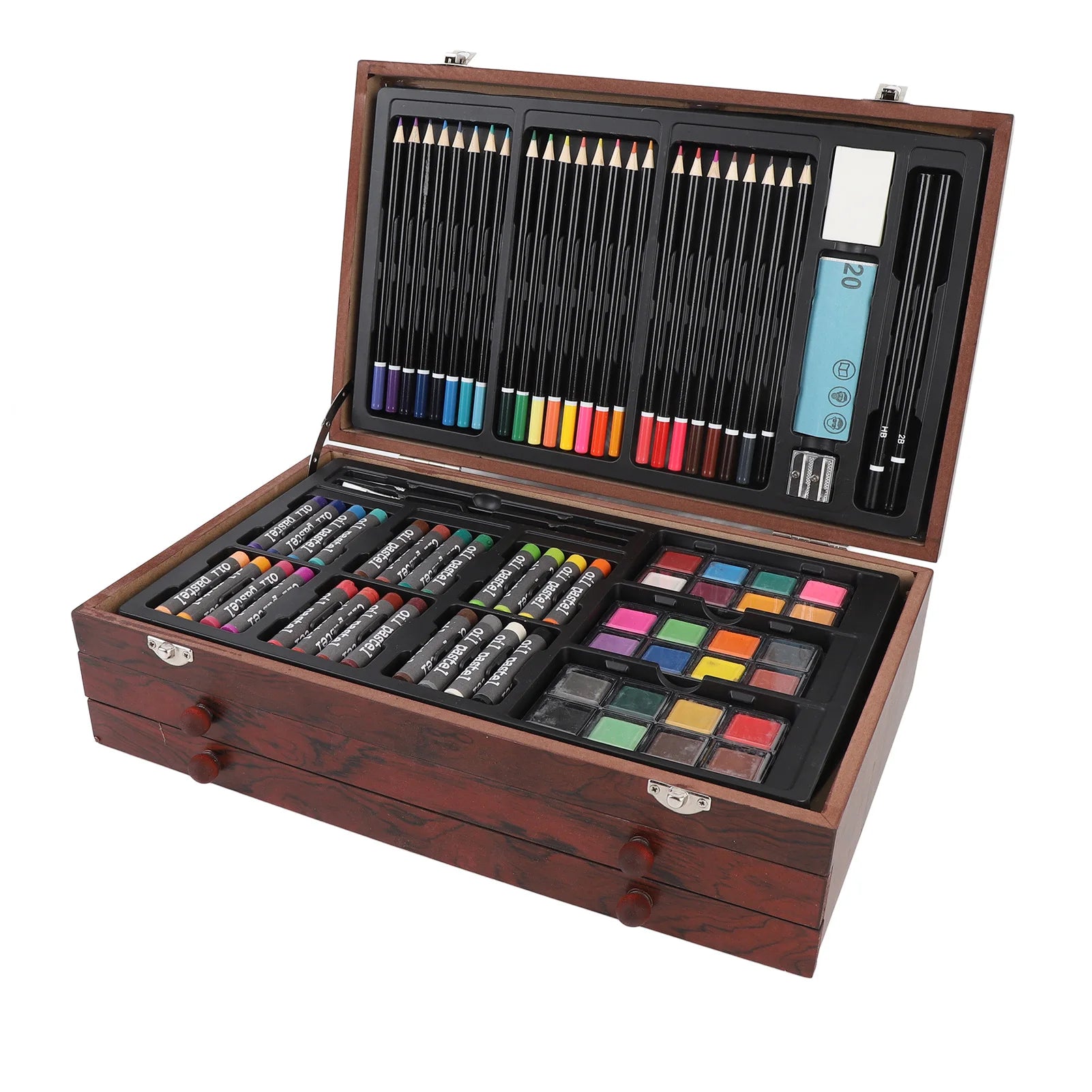Deluxe Wooden Art Set - 142 Pieces
