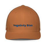 The Negativity Bites Embroidered Flex Fit Hat