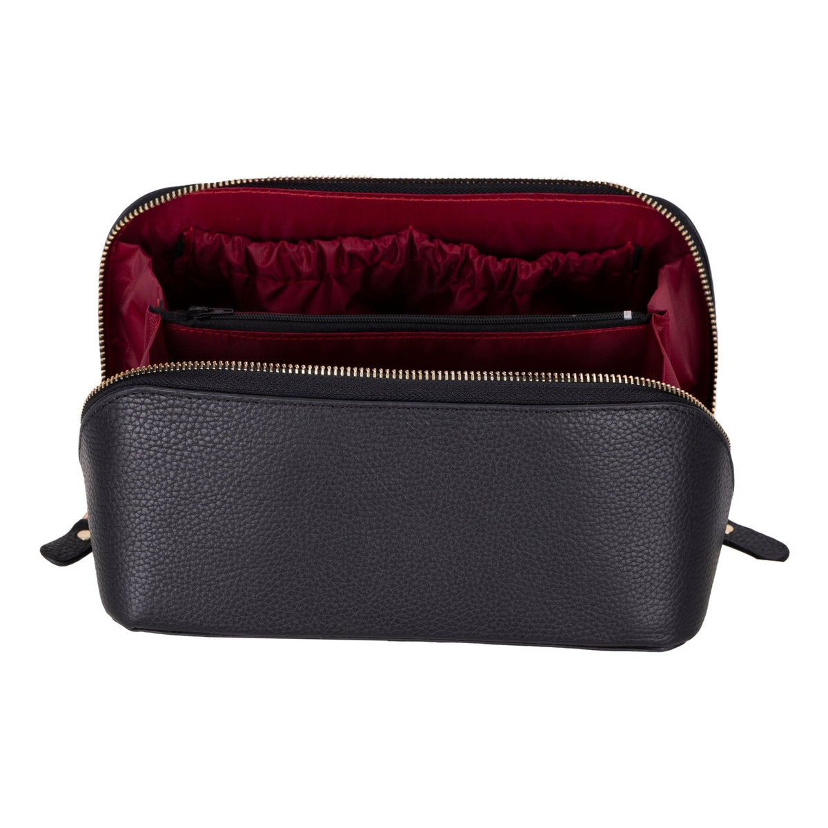Haines Leather Cosmetic Bag – Stylish & Durable Makeup Bag for Travel