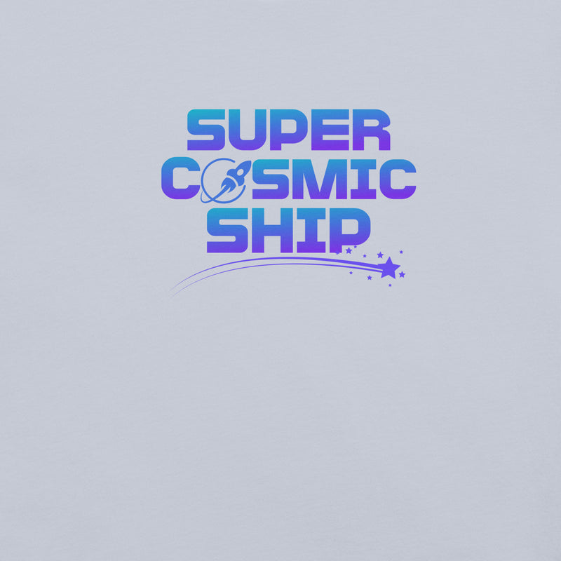 Galaxy Gradient Super Cosmic Ship Unisex T-Shirt 🌟🛸