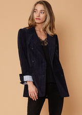 All Possible Corduroy Double Breasted Blazer