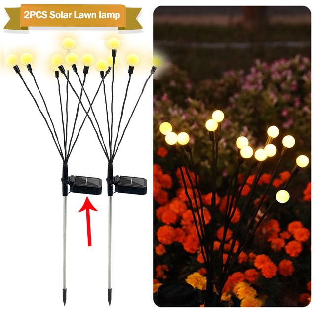 Solar LED Lights Garden Decoration