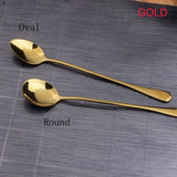 Long Handle Stainless Steel Decorative Spoons