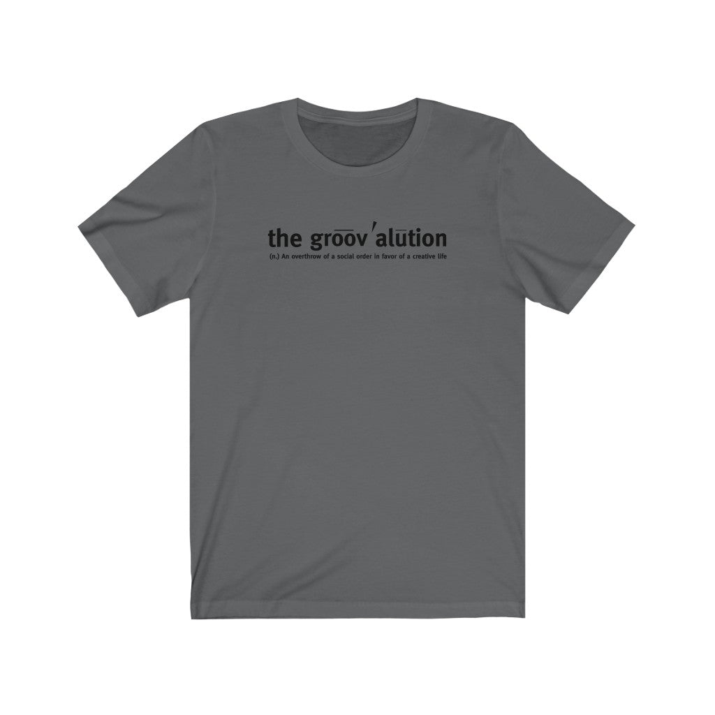 Unisex The Groovalution Short Sleeve Tee