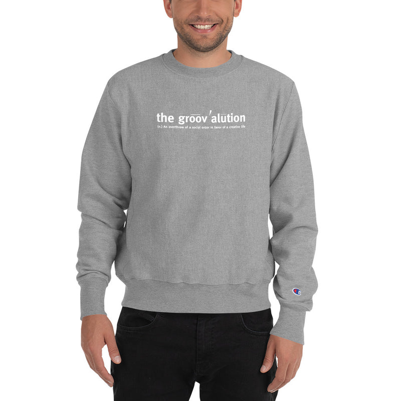 The Groovalution Unisex Champion Sweatshirt