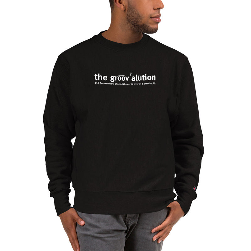 The Groovalution Unisex Champion Sweatshirt