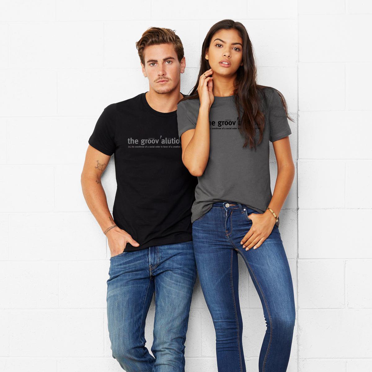 Unisex The Groovalution Short Sleeve Tee
