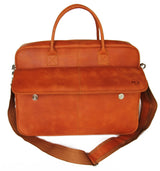 Genuine Leather Briefcase Laptop Bag