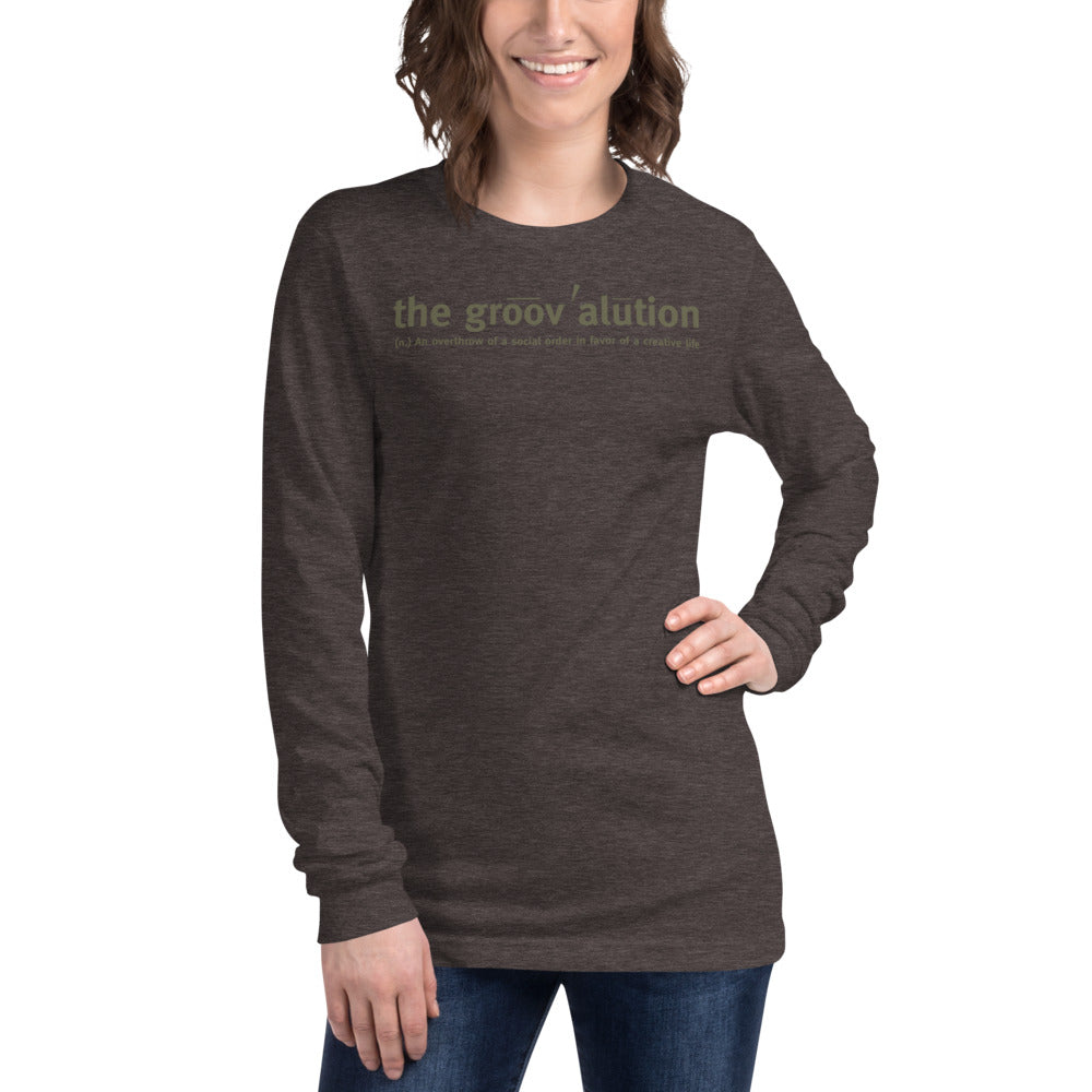 The Groovalution Unisex Long Sleeve