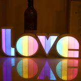 LOVE LED Decor Lamp