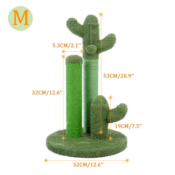 Cactus Cat Interactive Scratching Post