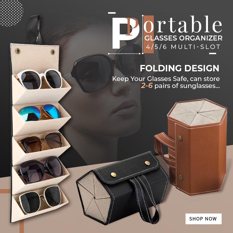 Multifunctional Eyewear Travel Case