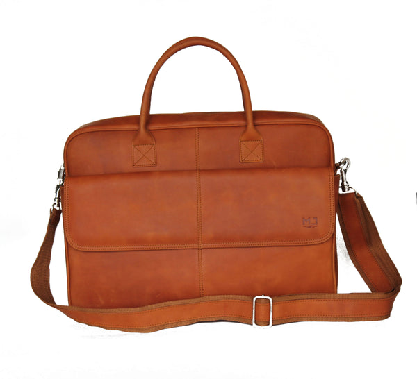 Genuine Leather Briefcase Laptop Bag