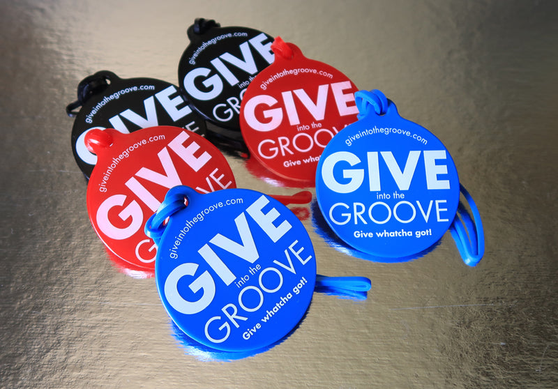 Give Into The Groove Luggage Tag