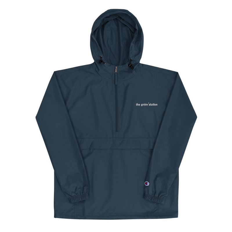 The Groovalution Embroidered Champion Packable Jacket