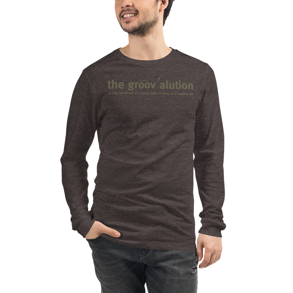 The Groovalution Unisex Long Sleeve