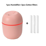 Portable Ultrasonic Air Humidifier And Mood Enhancer