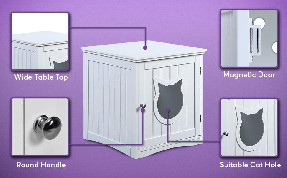Cat House Side Table