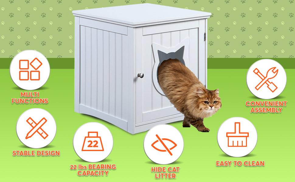 Cat House Side Table
